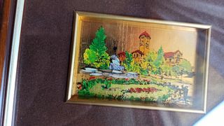 Quadro dipinto a mano, paesaggio