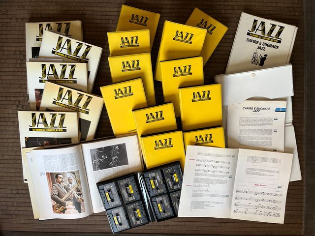 Collezione Jazz: Libri, Cassette & Spartiti