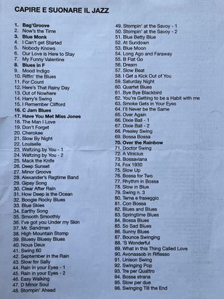 Collezione Jazz: Libri, Cassette & Spartiti