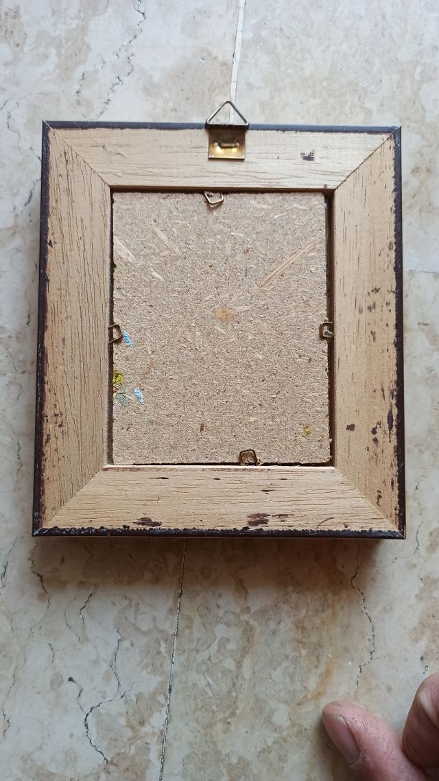 Mini quadro dipinto a mano: paesaggio