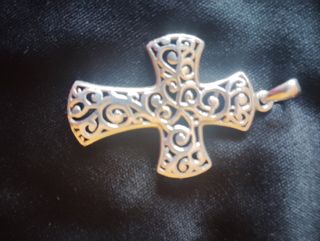 Cruz Plata 925 - Joya Artesanal