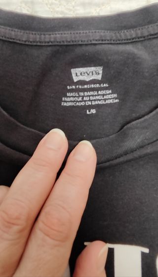 Camiseta Levi's negra - Talla L