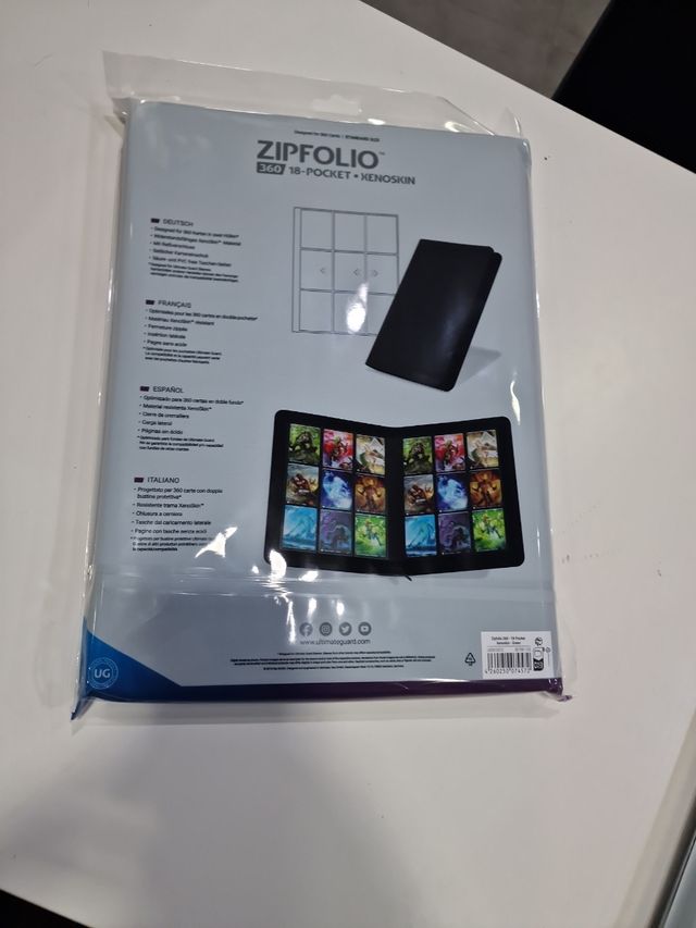 Zipfolio 360: funda 18 bolsillos