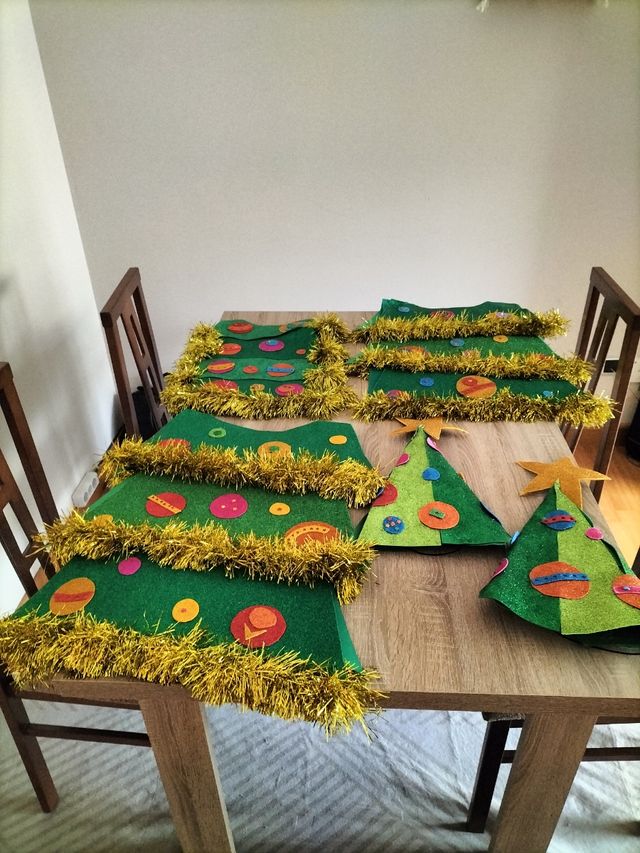 Disfraz Árbol Navidad - 5 piezas