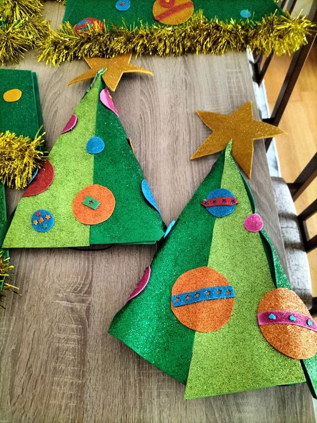 Disfraz Árbol Navidad - 5 piezas