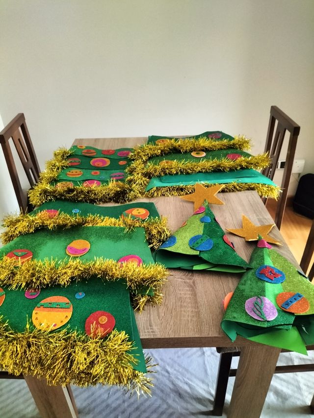 Disfraz Árbol Navidad - 5 piezas