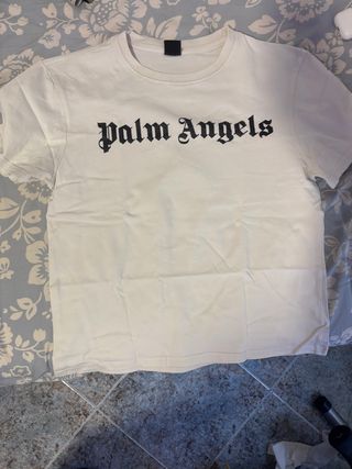 Camiseta Palm Angels blanca