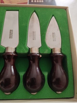 Set 5 mini coltelli formaggio Montana