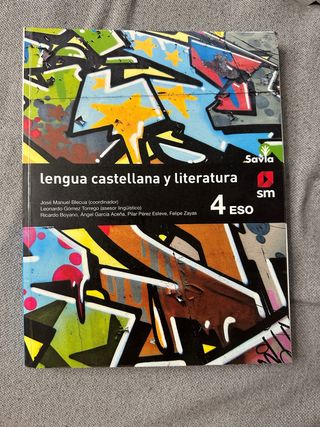 LIBRO LENGUA CASTELLANA Y LITERATURA 4ESO 
