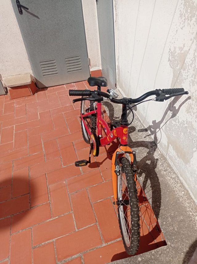 Bicicleta niño 16" roja