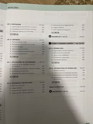 Libro matemáticas 2º bachillerato edebé