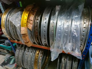 Llantas Moto Clásicas - Acero/Aluminio. LEER BIEN 