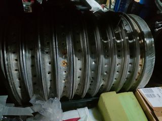 Llantas Moto Clásicas - Acero/Aluminio. LEER BIEN 