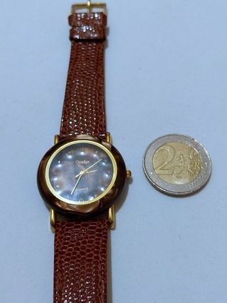 Reloj Pulsera Opalix Marrón Dorado