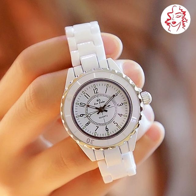 Reloj de cerámica Dama mov japonés 3 Atm