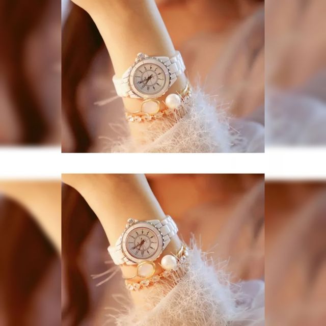 Reloj de cerámica Dama mov japonés 3 Atm