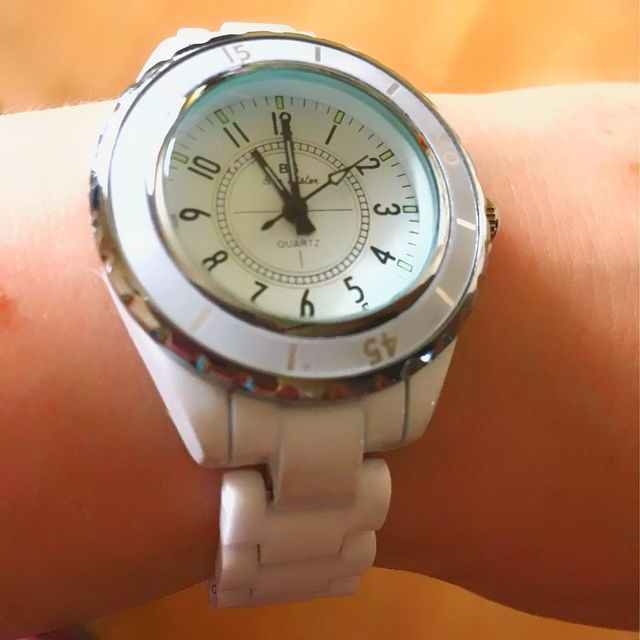 Reloj de cerámica Dama mov japonés 3 Atm