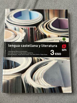 Lengua castellana y literatura. 3 ESO. Savia. A...