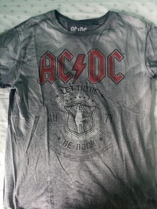 Camiseta AC/DC gris - Rock