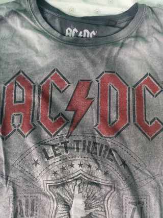 Camiseta AC/DC gris - Rock