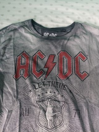 Camiseta AC/DC gris - Rock