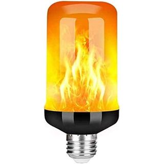 Bombilla LED Fuego StillCool E27 Bombilla LED E27 con efecto llama con 4 modos de iluminación, luces decorativas para interior de Halloween, Navidad, fiesta de boda, jardín, casa