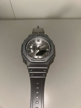 Reloj Casio G-Shock plateado