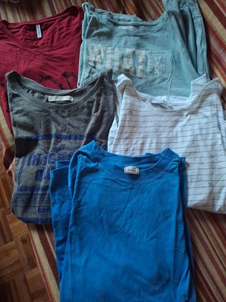 Lote 5 Camisetas XL