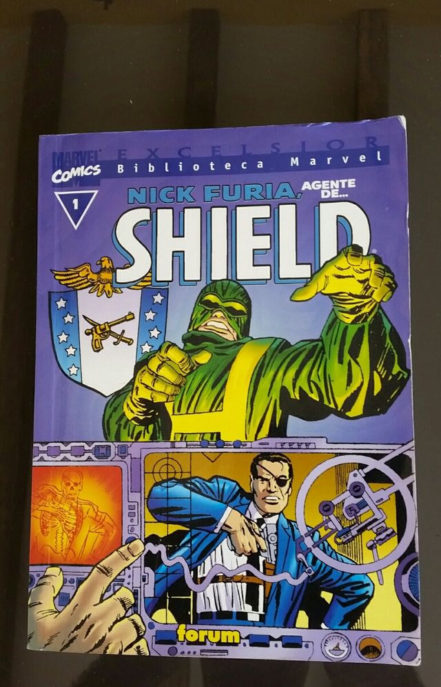 Biblioteca marvel Nick Furia
