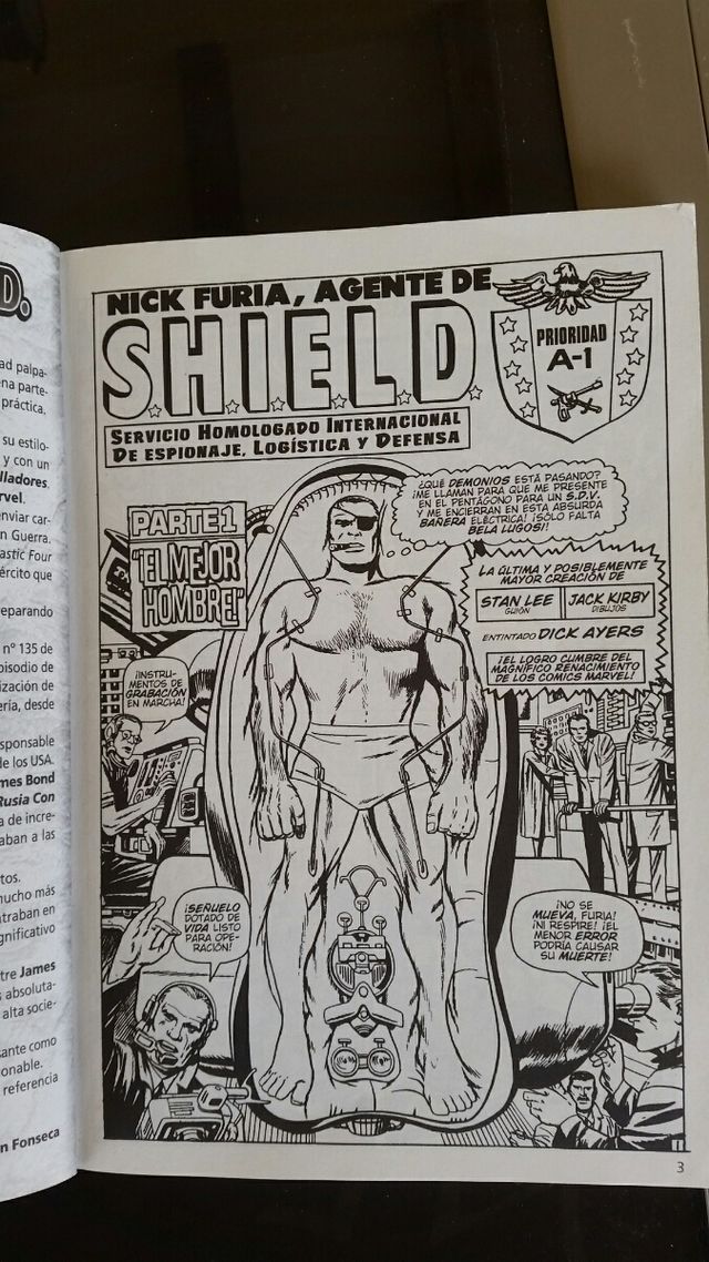 Biblioteca marvel Nick Furia