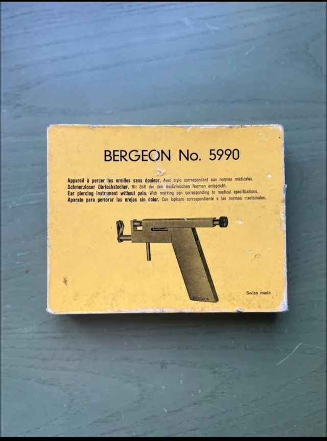 Perforadora orejas Bergeon 5990