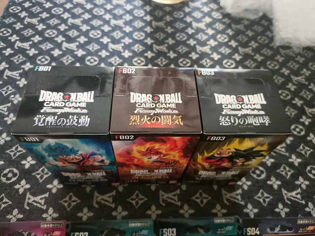 Dragon Ball Fusion - Lotto di Box e Mazzi