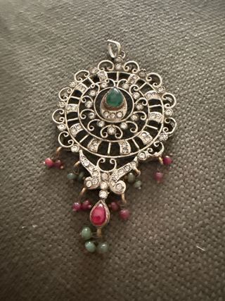 Colgante Plata y Perlas - Joya