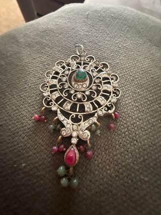 Colgante Plata y Perlas - Joya