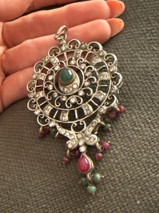 Colgante Plata y Perlas - Joya