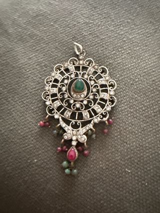 Colgante Plata y Perlas - Joya