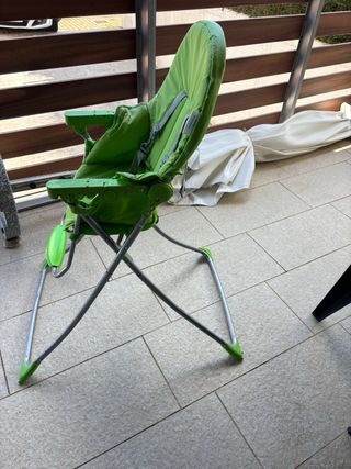 Trona Plegable Verde