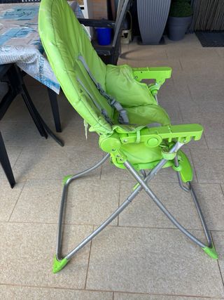 Trona Plegable Verde