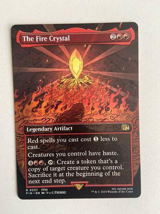 Cristal de Fuego Carta MTG - Final Fantasy