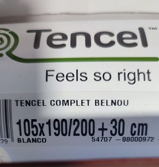 Funda Colchon Tencel 105x190/200+30cm