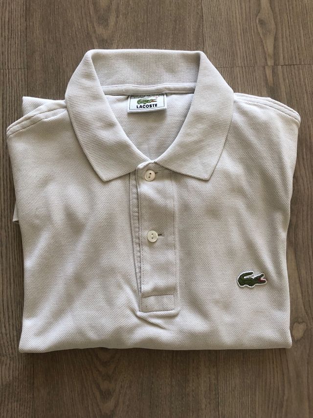 Polo Lacoste beige