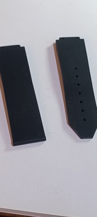 Correas Hublot - Caucho - Negras