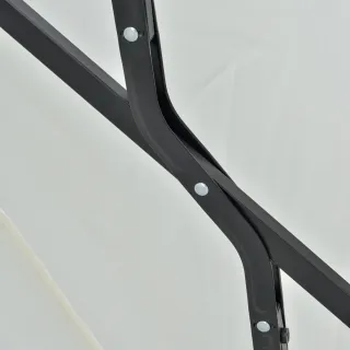 Parasol terraza 200x190cm blanco