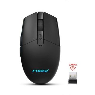 Ratón inalámbrico Gaming Forev FV-G304 Ordenador Pc Portátil, Envío 24h, Negro