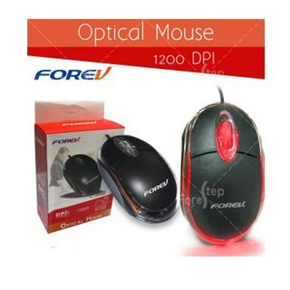 Ratón Mouse Forev FV-009 óptico Ordenador Pc Portátil, Envío 24h, Negro