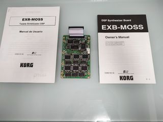 Sintetizador Korg EXB Moss, manuales