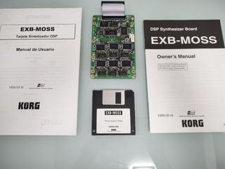 Sintetizador Korg EXB Moss, manuales