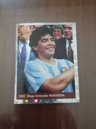 Cromo Maradona 