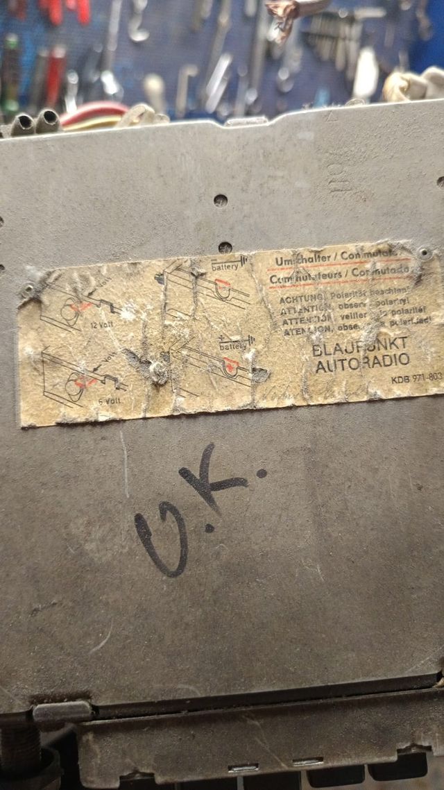 Radio Blaupunkt KDB 971 803 vintage