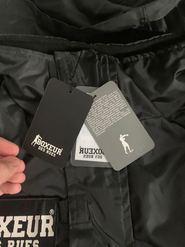 Chubasquero Boxeur des Rues - Negro